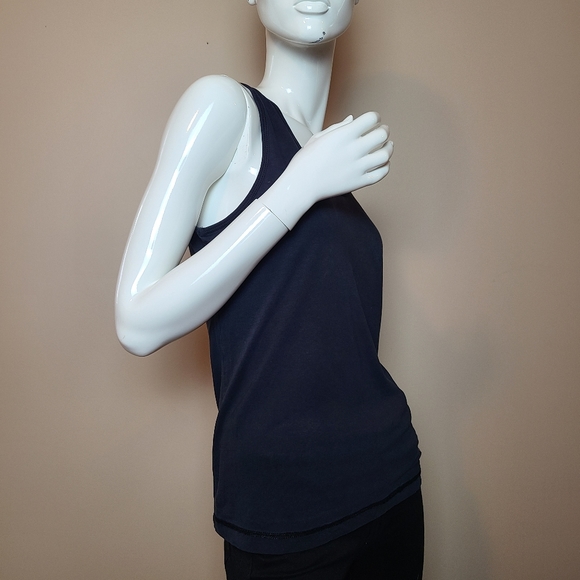 Jasmine Rose Intimates Women's Classic Simple Black Nightwear Tank Top - Picture 8 of 13